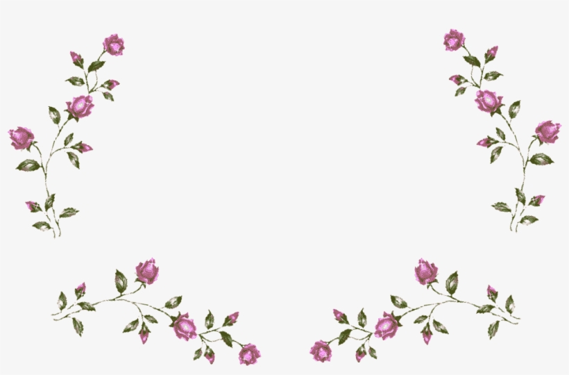 Rose Vine Comp - Transparent Wedding Gif, transparent png #4543977