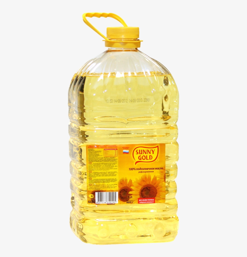 Sunflower Oil Png, Download Png Image With Transparent - Масло Растительное 5 Л, transparent png #4544153