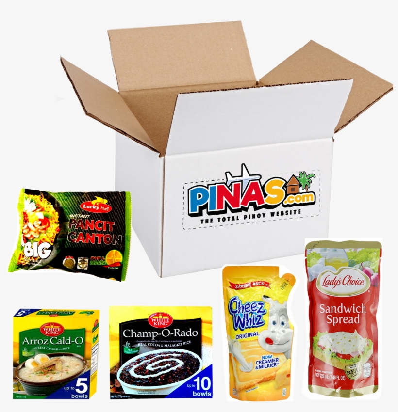 Regalo Pa Abroad Box - White King Champ-o-rado / Chocolate Rice Porridge Mix, transparent png #4546155