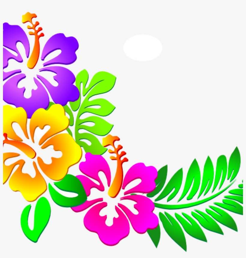 Hawaiian flower clipart hawaiian flower clip art tropical hawaiian