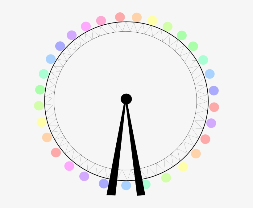 London Eye Clip Art, transparent png #4547049