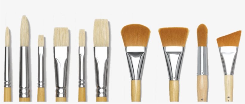 In Addition, Brush Heads Are Available In Almost A - Blick Academic White Bristle Combination Set - Large,, transparent png #4548874