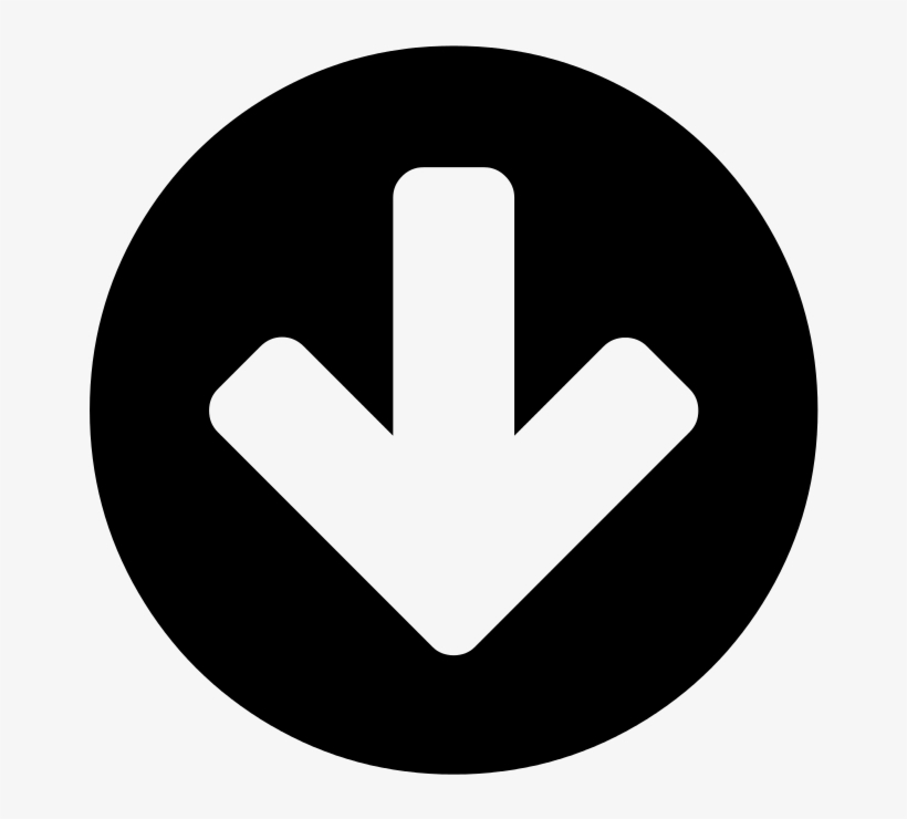 Down Arrow Image - Search Icon, transparent png #4549363