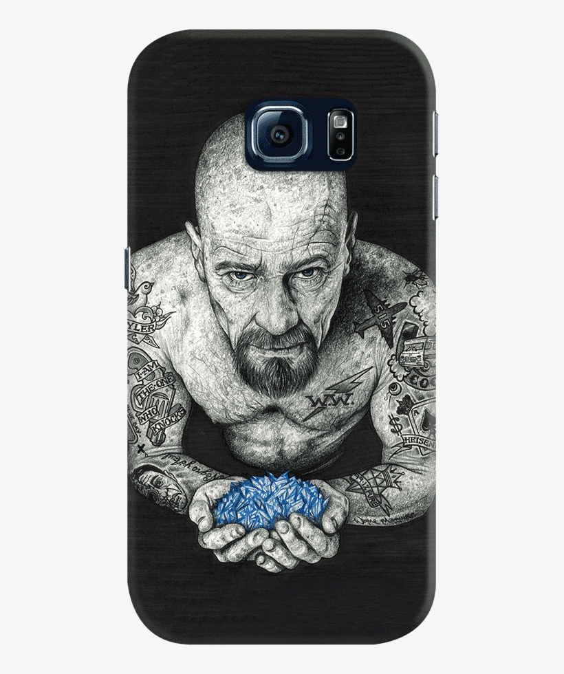 Dailyobjects Heisenberg Inked Case For Samsung Galaxy - Walter White E Pablo Escobar, transparent png #4549637