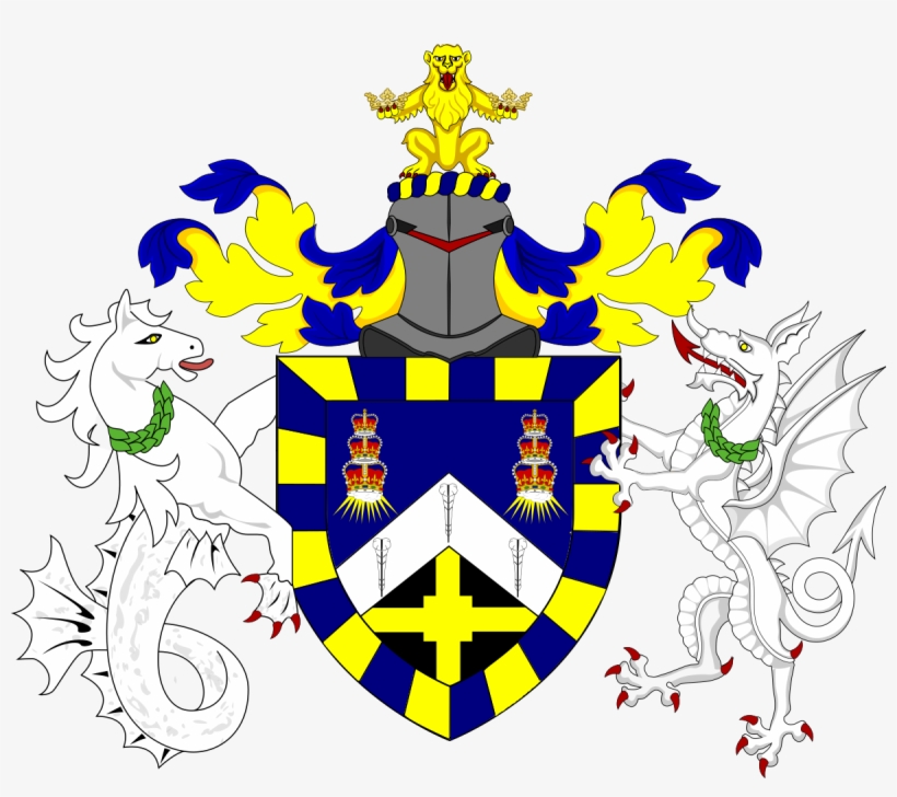 Queen Mary University Crest, transparent png #4550115