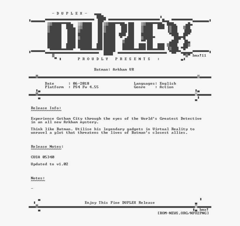 Batman - Arkham - Vr - Ps4-duplex - - Ps3 Duplex, transparent png #4550347
