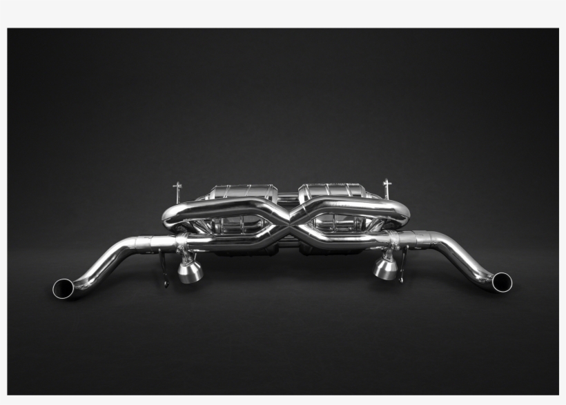 Audi R8 Pre Facelift V8 - Exhaust System, transparent png #4550871