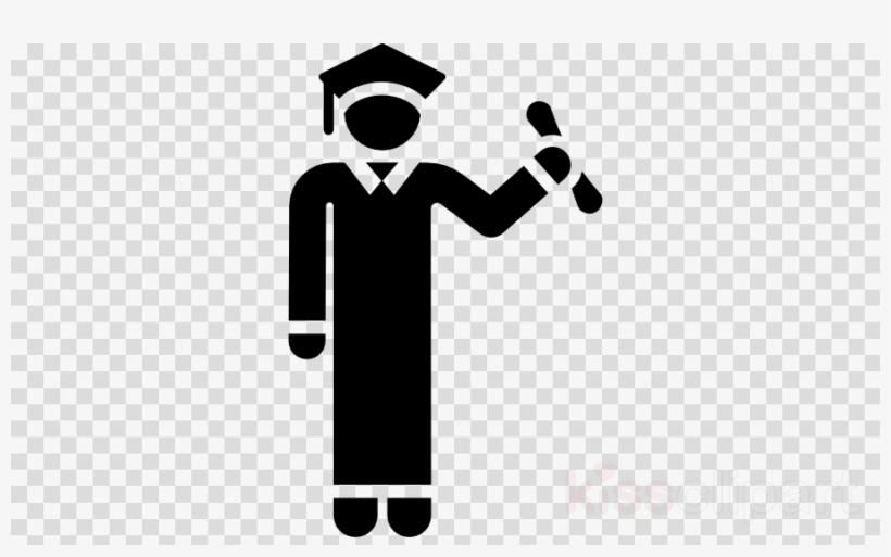 Graduate Pictogram Clipart Graduation Ceremony Academic - Black And White Galaxies Drawing, transparent png #4551578