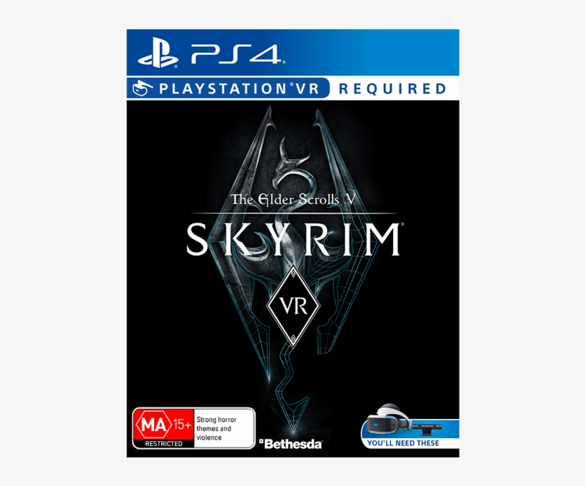 1 Of - Elder Scrolls V Skyrim Vr Ps4, transparent png #4551701