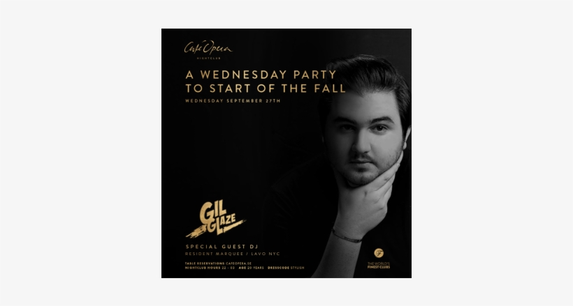 Café Opera Nightclub Wednesday With Special Guest Dj - Lavo Italian Restaurant, transparent png #4552092