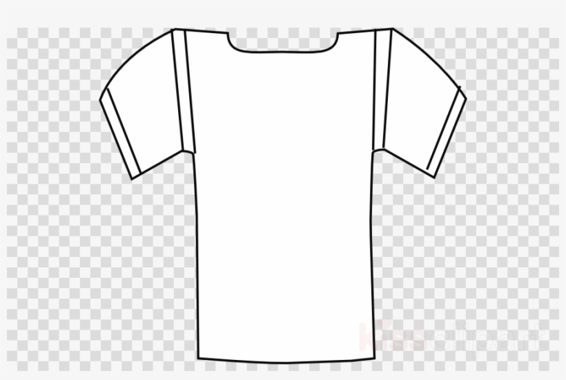Football Jersey Outline Clipart T Shirt Jersey Clip Clip Art
