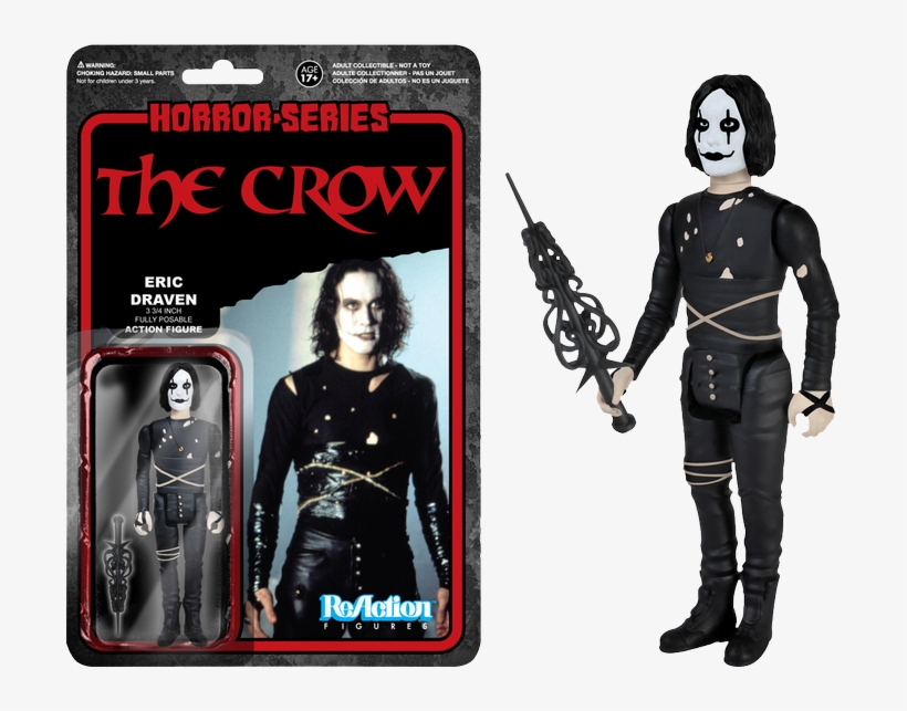 Eric Draven Reaction Figure - Crow Action Figure, transparent png #4553575