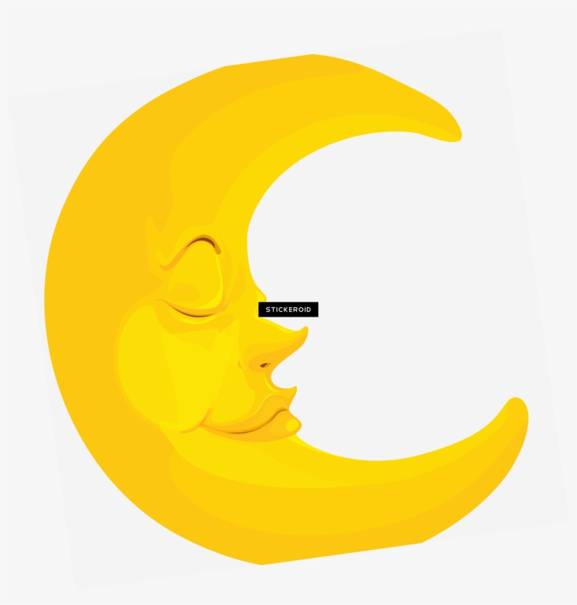 Moon Crescent - Moon Clipart Png, transparent png #4553694