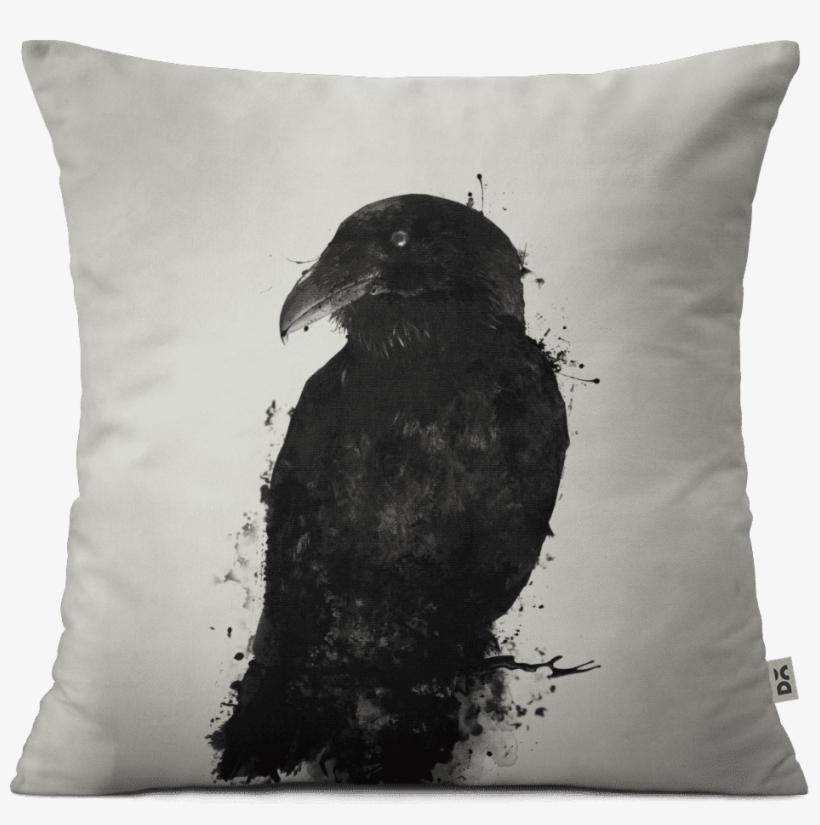 Dailyobjects The Raven 16" Cushion Cover Buy Online - Nicklas Gustafsson Raven Art, transparent png #4554906
