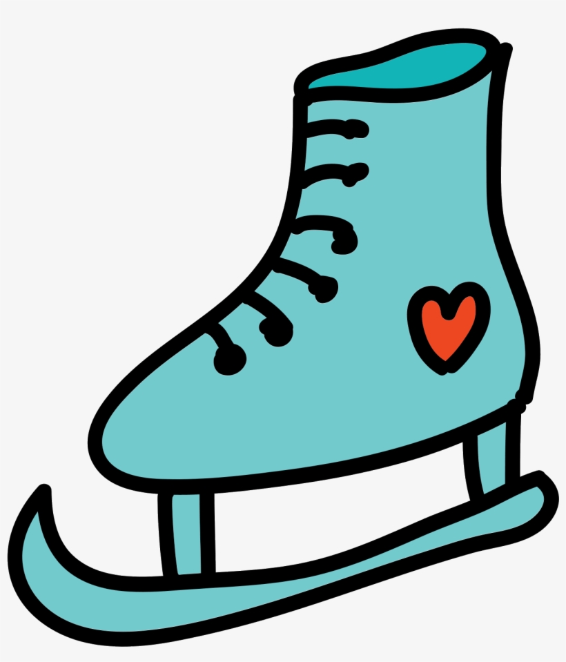 Ice Skate Icon - Animated Cartoon, transparent png #4555522