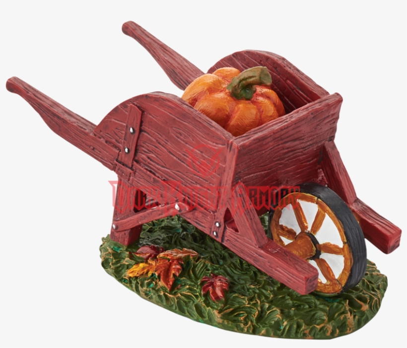 Harvest Fields Halloween Village - Department 56 Harvest Fields Wheelbarrow 4047615, transparent png #4556225