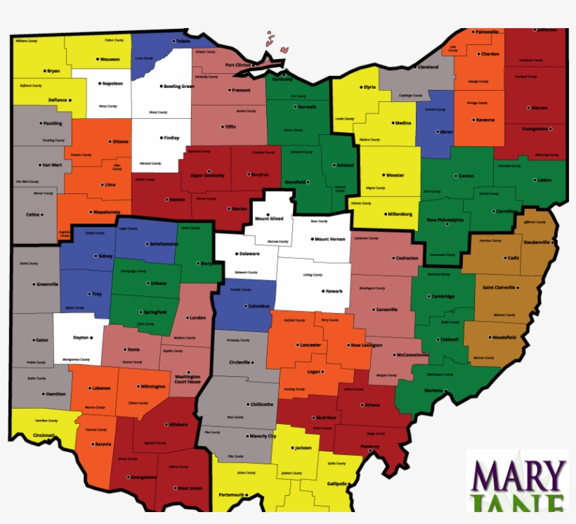 Ohio Medical Marijuana Jobs - Ohio Dispensary Map, transparent png #4556287