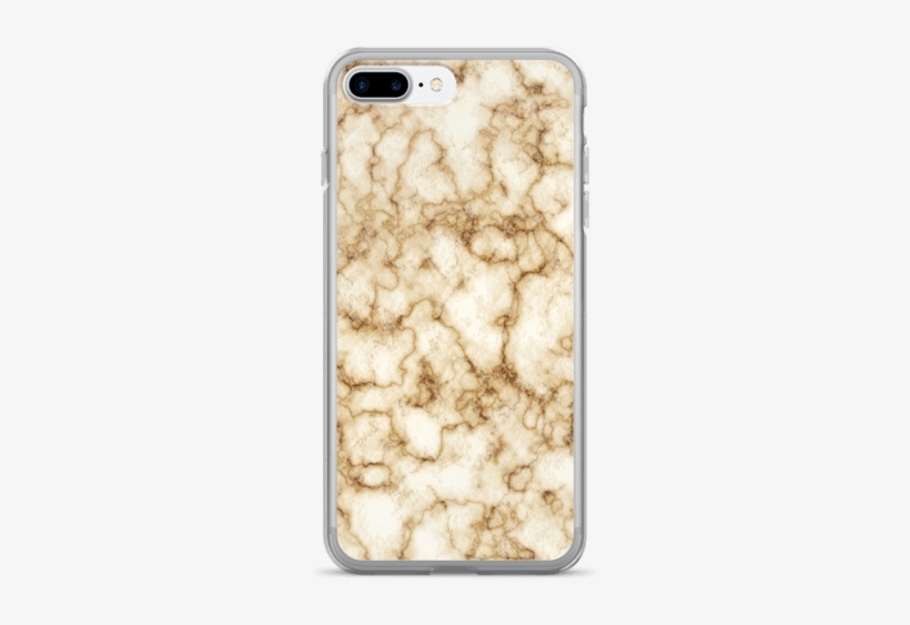 Marble Rock Earth Brown Texture Iphone 7/7 Plus Case - Marble, transparent png #4556572