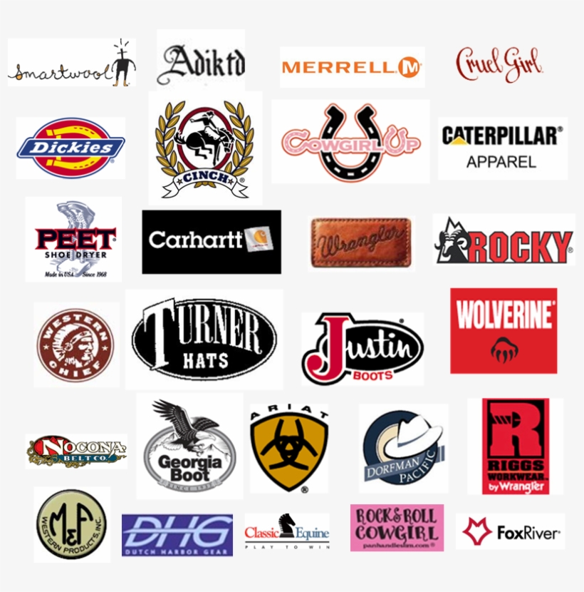 Logos, Apparel Logos Elegant Logo For Clothing And - Shoes And Clothes Logos, transparent png #4556886