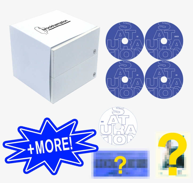 Brockhampton Saturation Box Set, transparent png #4557723