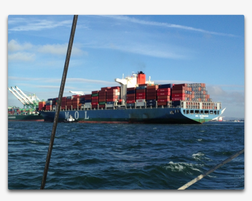 Alameda - Container Ship, transparent png #4558040