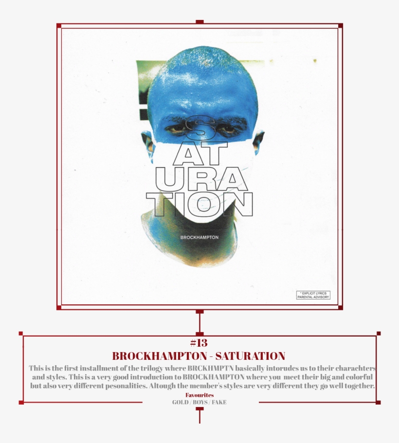 Wdujjvi - Brockhampton Saturation 1, transparent png #4558161