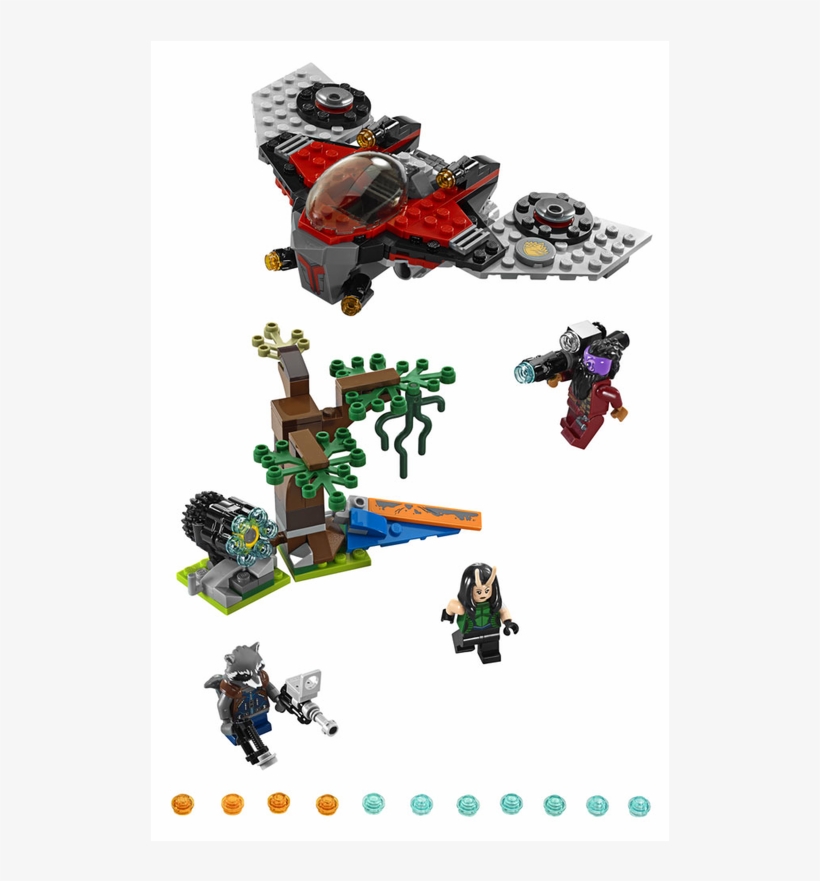 Guardians Of The Galaxy Vol - Lego Ravager Attack (guardians Of The Galaxy), transparent png #4558863