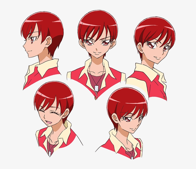 Kira Kira Pretty Cure Ala Mode Akira Faces - Kenjou Akira, transparent png #4559436
