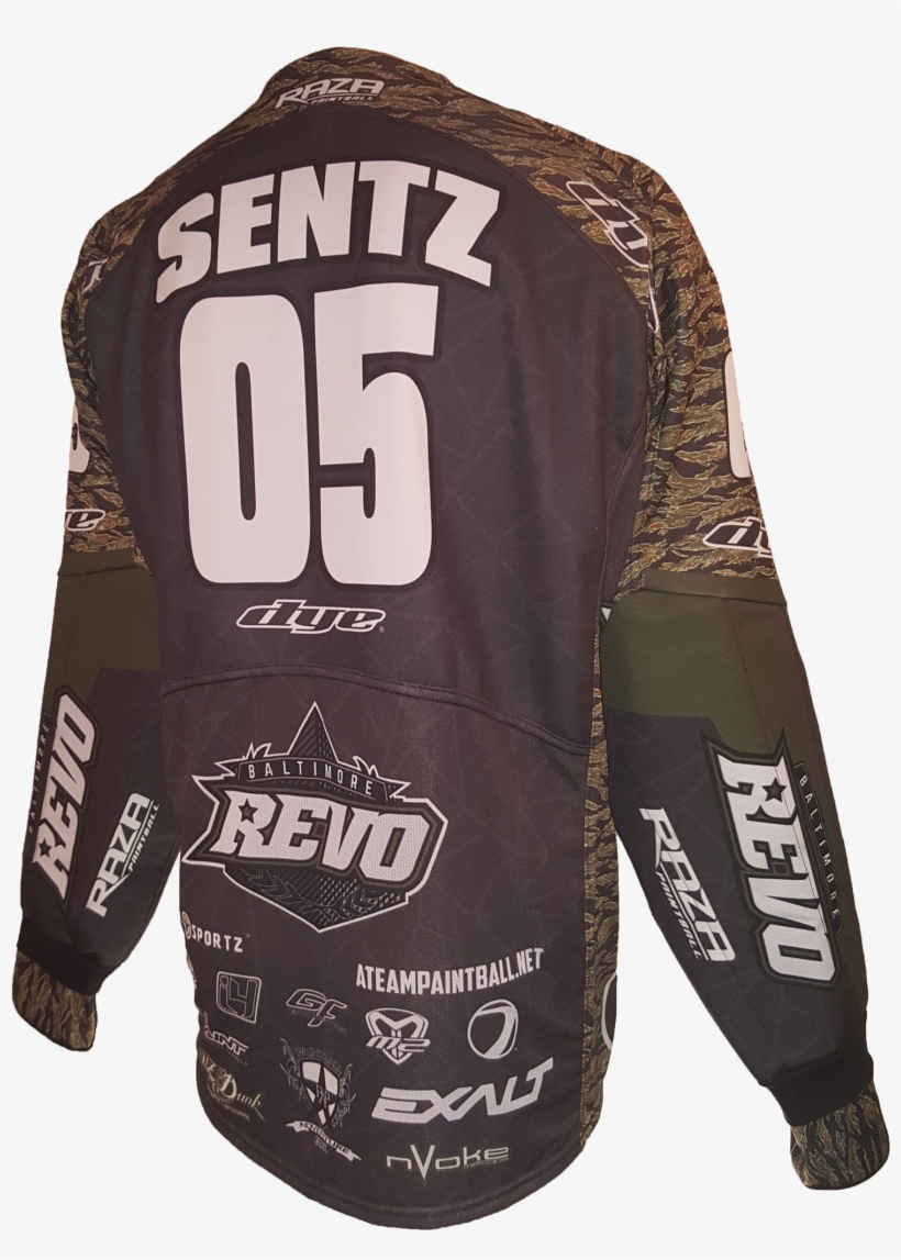 Revo Tiger Stripe Bmf Pro Jersey - Exalt Paintball, transparent png #4559870