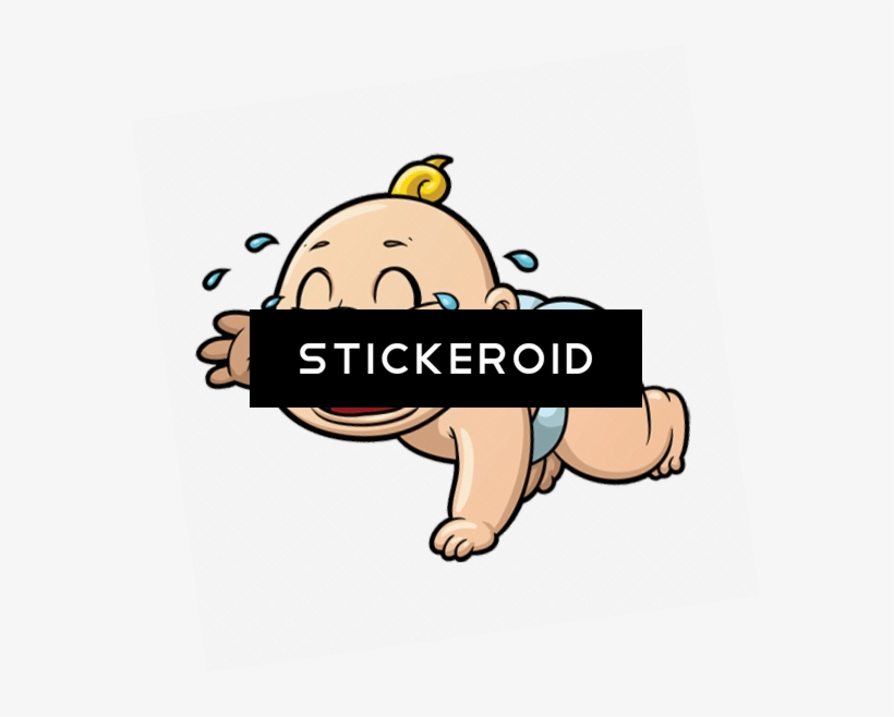 Cartoon Baby Crying - Child, transparent png #4560002