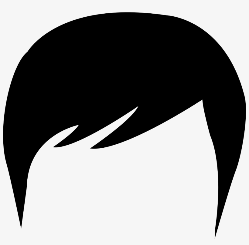 Hair Brush Icon - Cabello De Hombre Silueta, transparent png #4560249