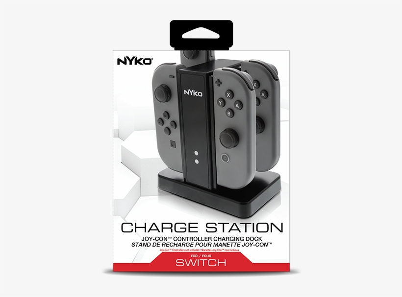 Charge Station For Nintendo Switch™ - Nyko Charge Station For Switch Joy-con Controllers, transparent png #4561274
