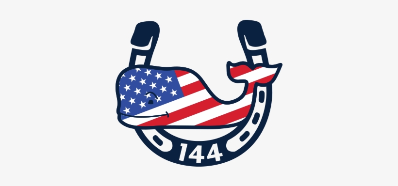 Horseshoe Whale - Vineyard Vines, transparent png #4561599