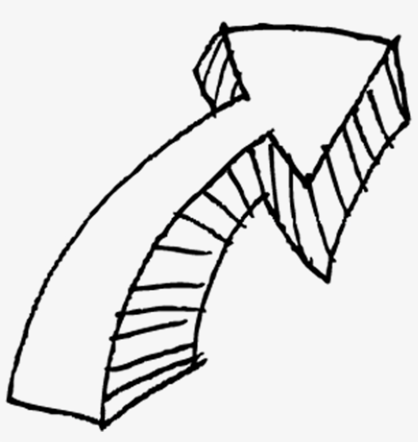 Picture Transparent Download Arrow Furniture Line Art - Grapitti Png, transparent png #4561600