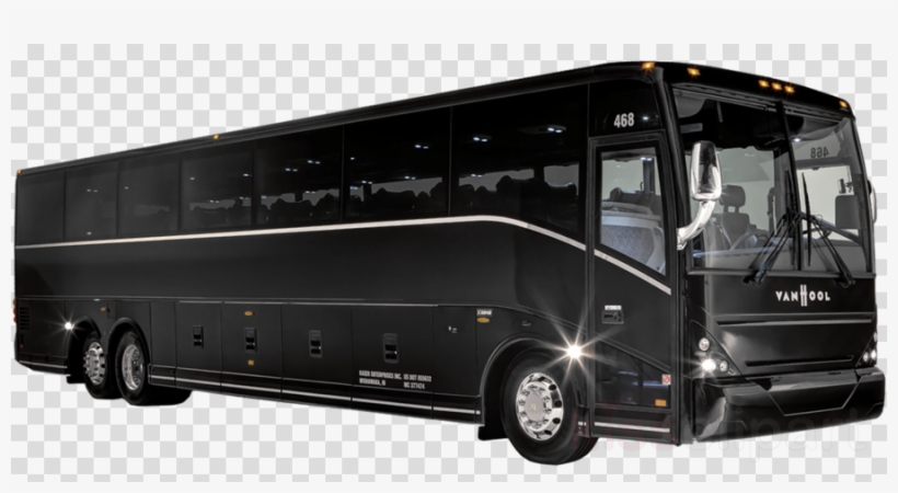 Black Bus Clipart Bus Car Coach - Motorcoach Bus, transparent png #4561727
