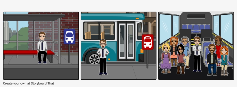 Fernando Decide Tomar El Autobus - Cartoon, transparent png #4561927