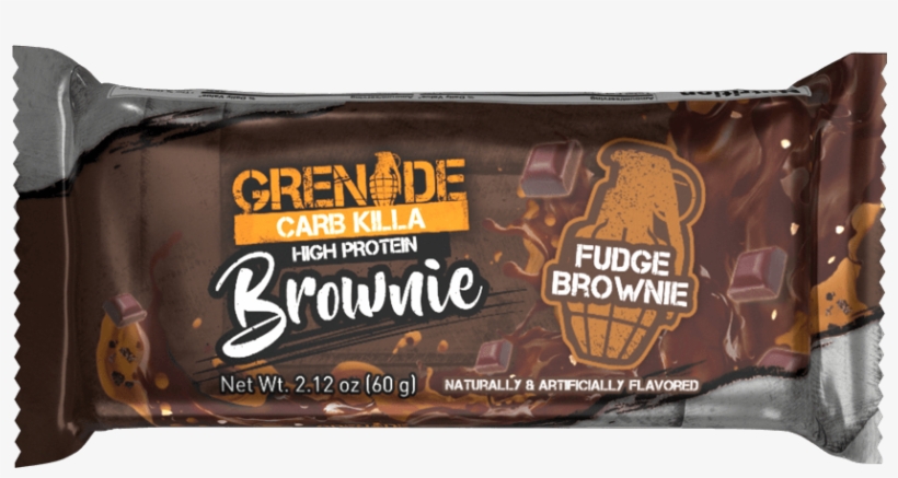 Carb Killa<sup>®</sup> Brownie - Grenade Carb Killa Brownie, transparent png #4561975