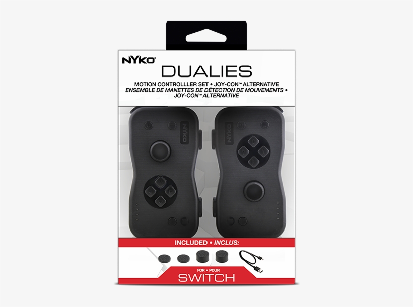 Nyko Dualies For Nintendo Switch - Nyko Dualies, transparent png #4561981