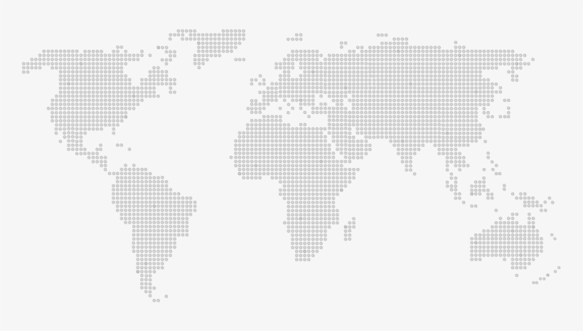 At Full Capacity - Dotted World Map Vector Png, transparent png #4563351
