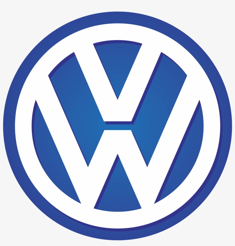 Volkswagen Vw Logo Png Transparent - Logo Wolksvagem Png, transparent png #4563503