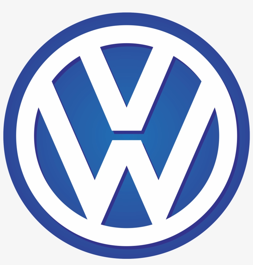 Volkswagen Vw Logo Png Transparent - Logo Wolksvagem Png, transparent png #4563503