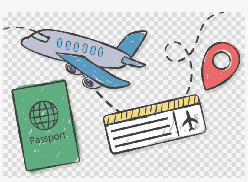 Travel Icon Png Clipart Airline Ticket Travel Computer - Boletos De Avion Dibujos, transparent png #4563911