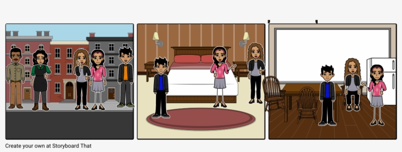 At Mexico With Grandparents And Friends - Cartoon, transparent png #4564931