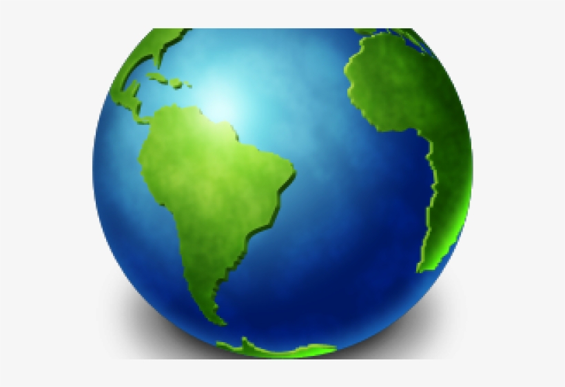 Earth Png Transparent Images - الكرة الأرضية اليابسة والماء, transparent png #4565461