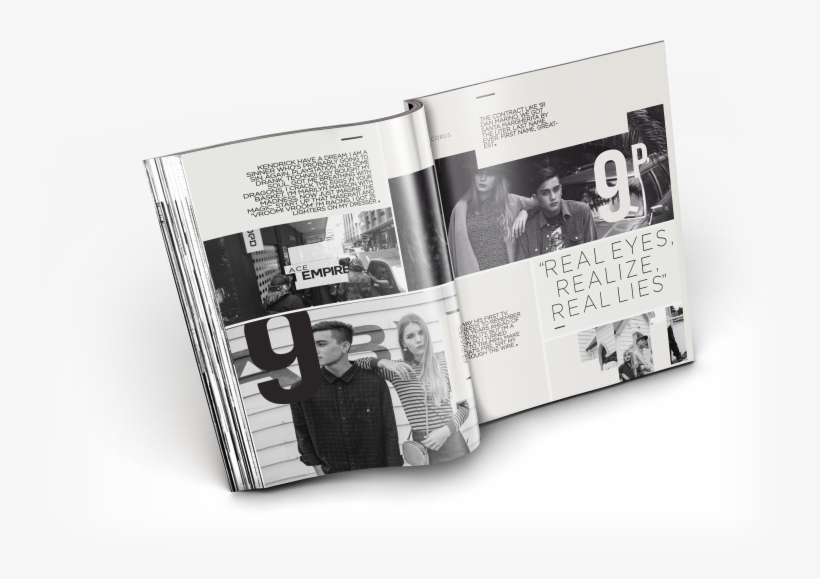 Experimented With The Use Of Blank Space And Layering - Newsprint, transparent png #4565723