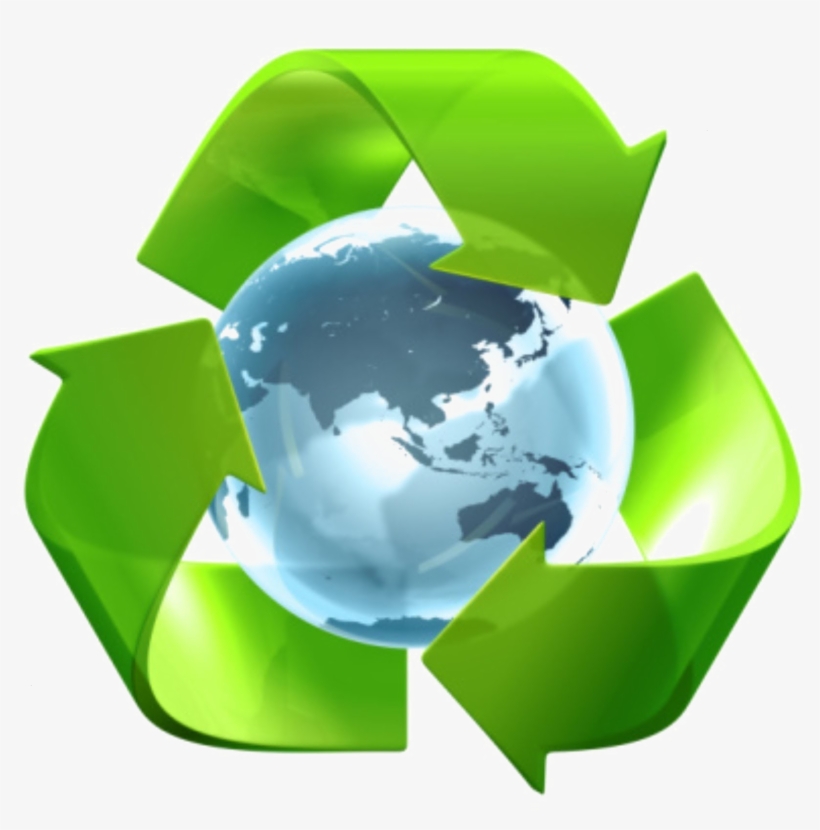 Recycling Earth Png Free Download - Solid Waste Management Logo, transparent png #4565799
