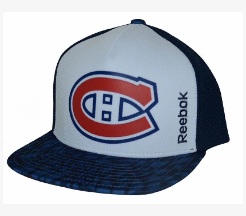 Montreal Canadiens Reebok Storm Snapback Cap - Montreal Canadiens Center Ice, transparent png #4565800