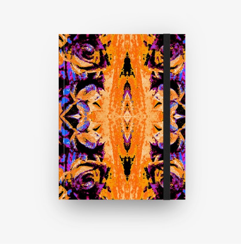 Caderno Dead Flowers Iii In Yellow & Purple De Aracy - Motif, transparent png #4566813