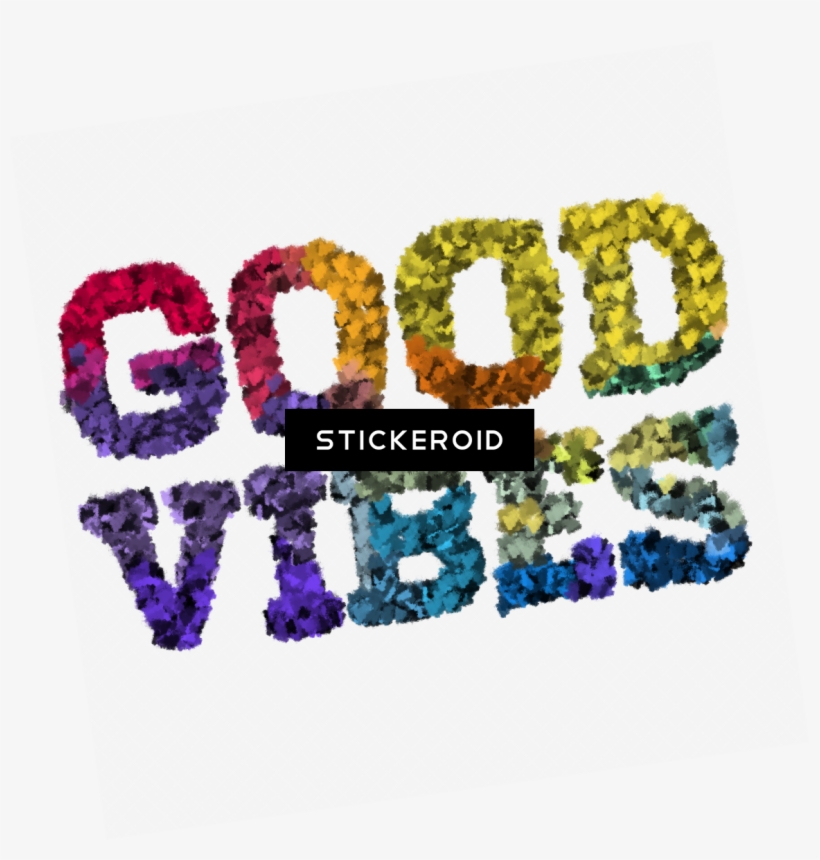 Good Vibes - Graphic Design, transparent png #4566919
