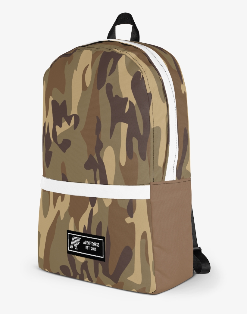 Army Camo Backpack - Sloth Backpacks, transparent png #4567105